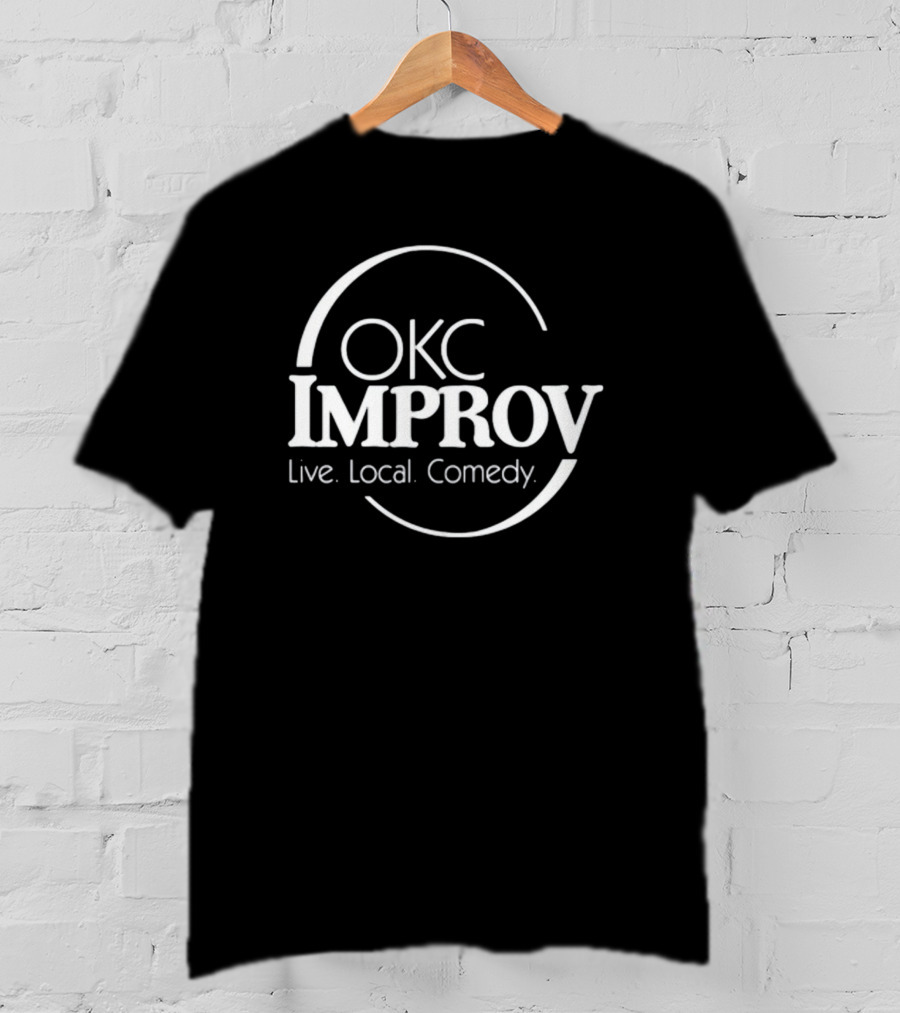 David Ghosttyped OKC Improv Live Local Comedy T-Shirt