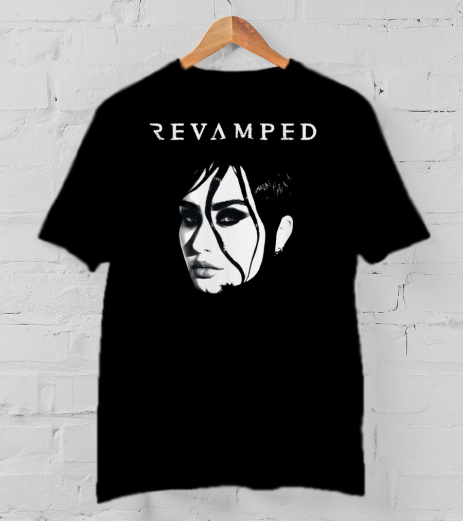 Demi Lovato Revamped Black And White Portrait T-Shirt