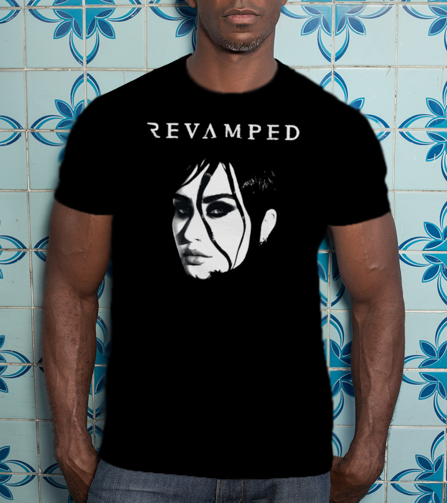 Demi Lovato Revamped Black And White Portrait T-Shirt