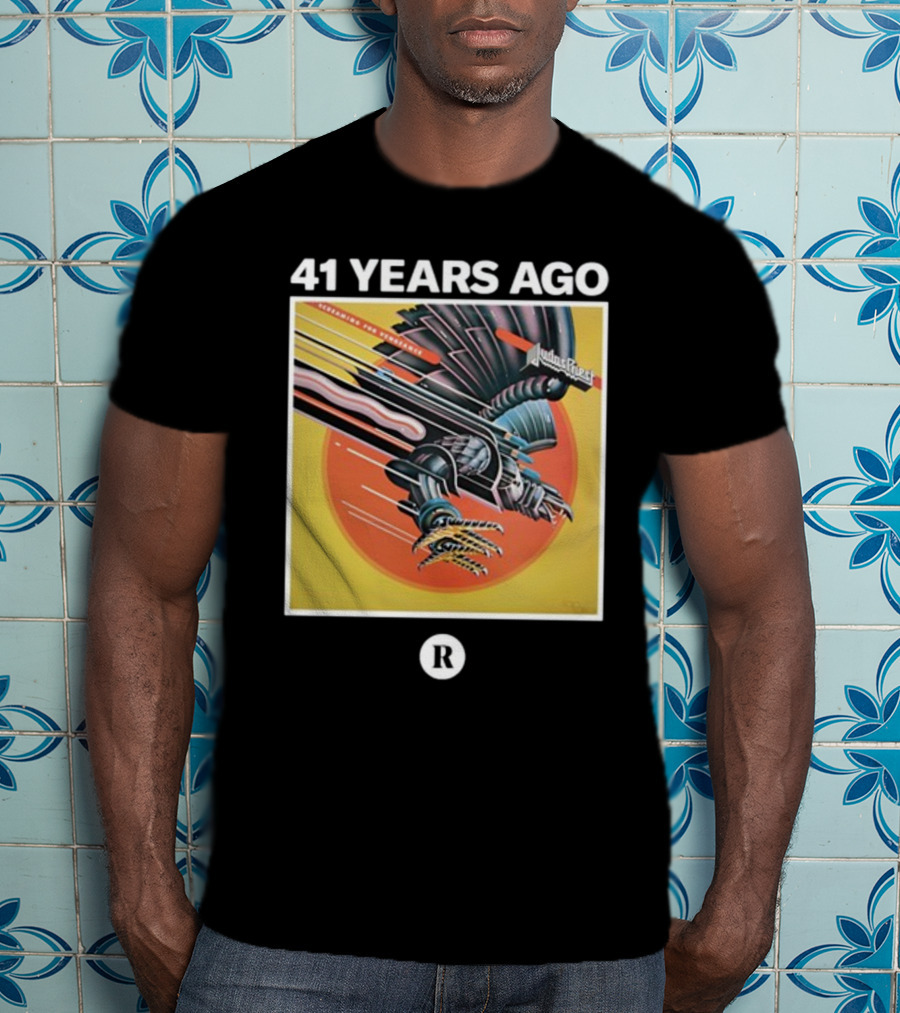 41 Years Ago Judas Priest Screaming For Vengeance Album T-Shirt