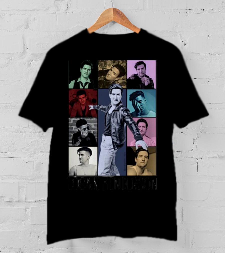Lo'gan Henderson Multicolor Portrait Collage T-Shirt