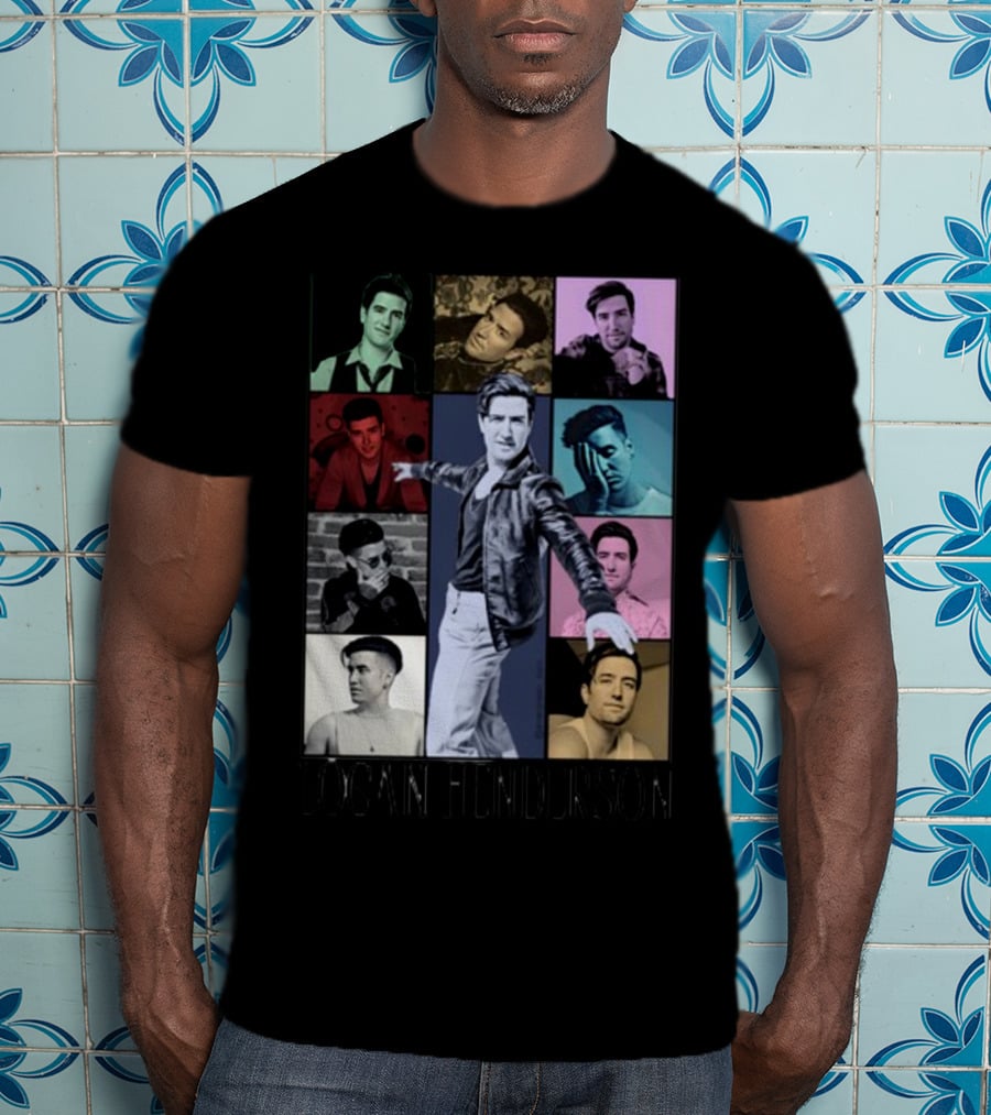 Lo'gan Henderson Multicolor Portrait Collage T-Shirt