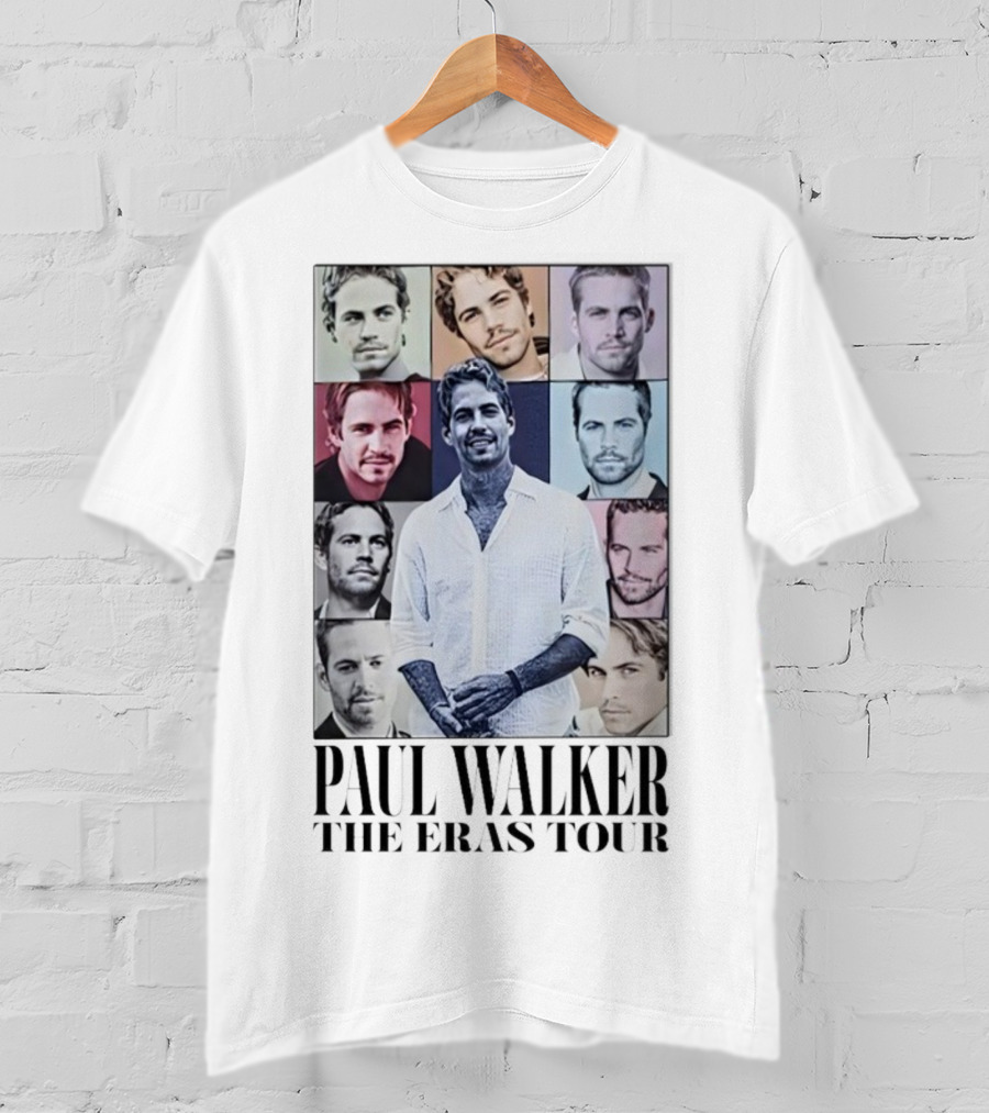 Paul Walker The Eras Tour T-Shirt