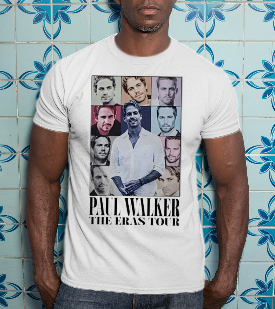 Paul Walker The Eras Tour T-Shirt