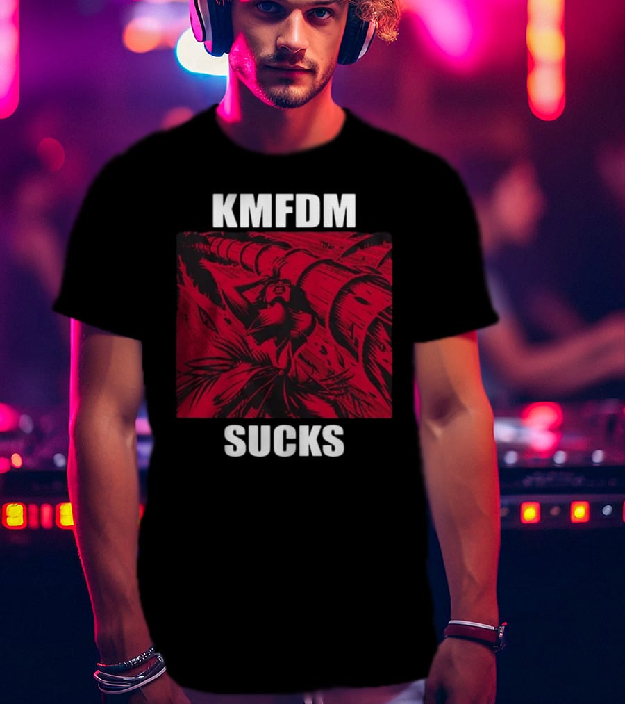 KMFDM Sucks Blood Red Rare T-Shirt