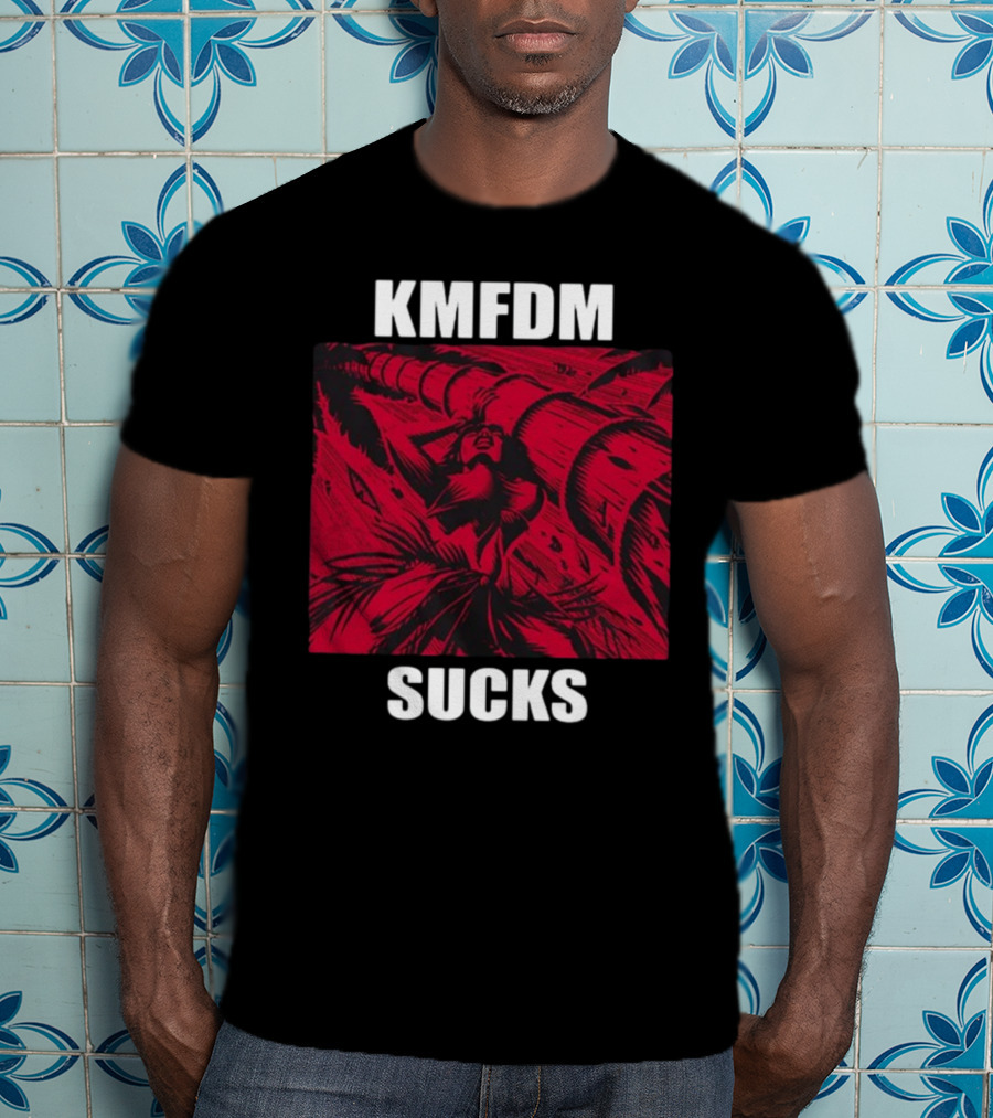 KMFDM Sucks Blood Red Rare T-Shirt