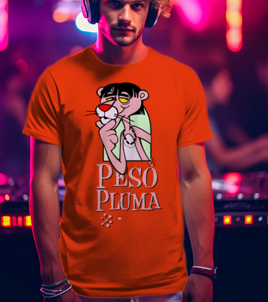 Peso Pluma July 19-20 23 Inglewood Calif Pink Panther T-Shirt