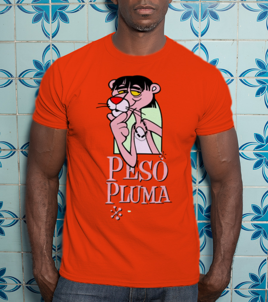 Peso Pluma July 19-20 23 Inglewood Calif Pink Panther T-Shirt