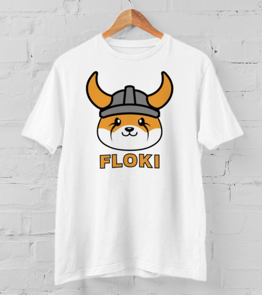 Floki Viking Helmet Dog Face T-Shirt
