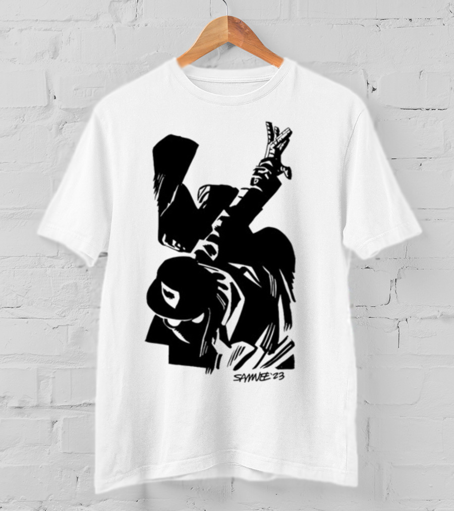 Chris Samnee '03 Spider-Man Noir Silhouette Dark T-Shirt