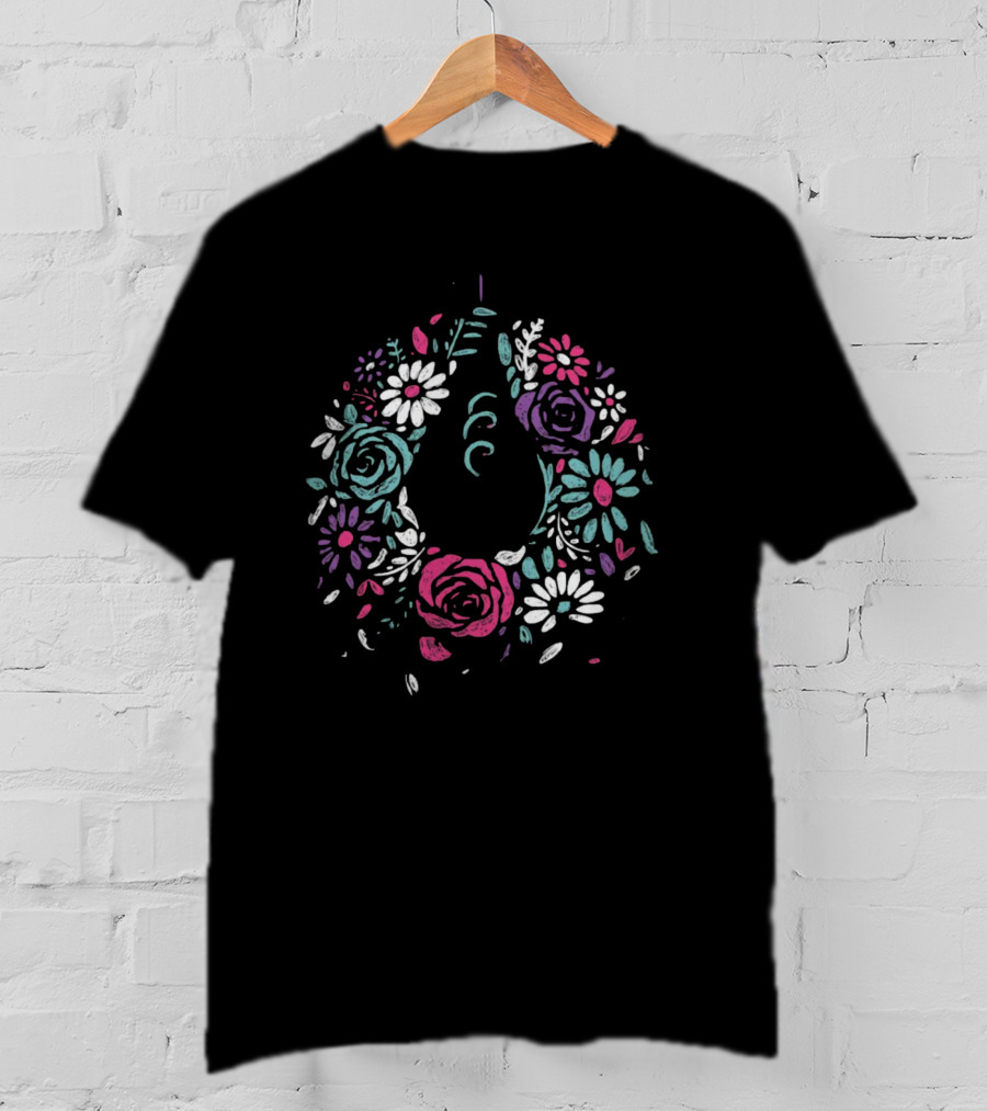 Omori Flower Crown Floral Bouquet Blossoms T-Shirt