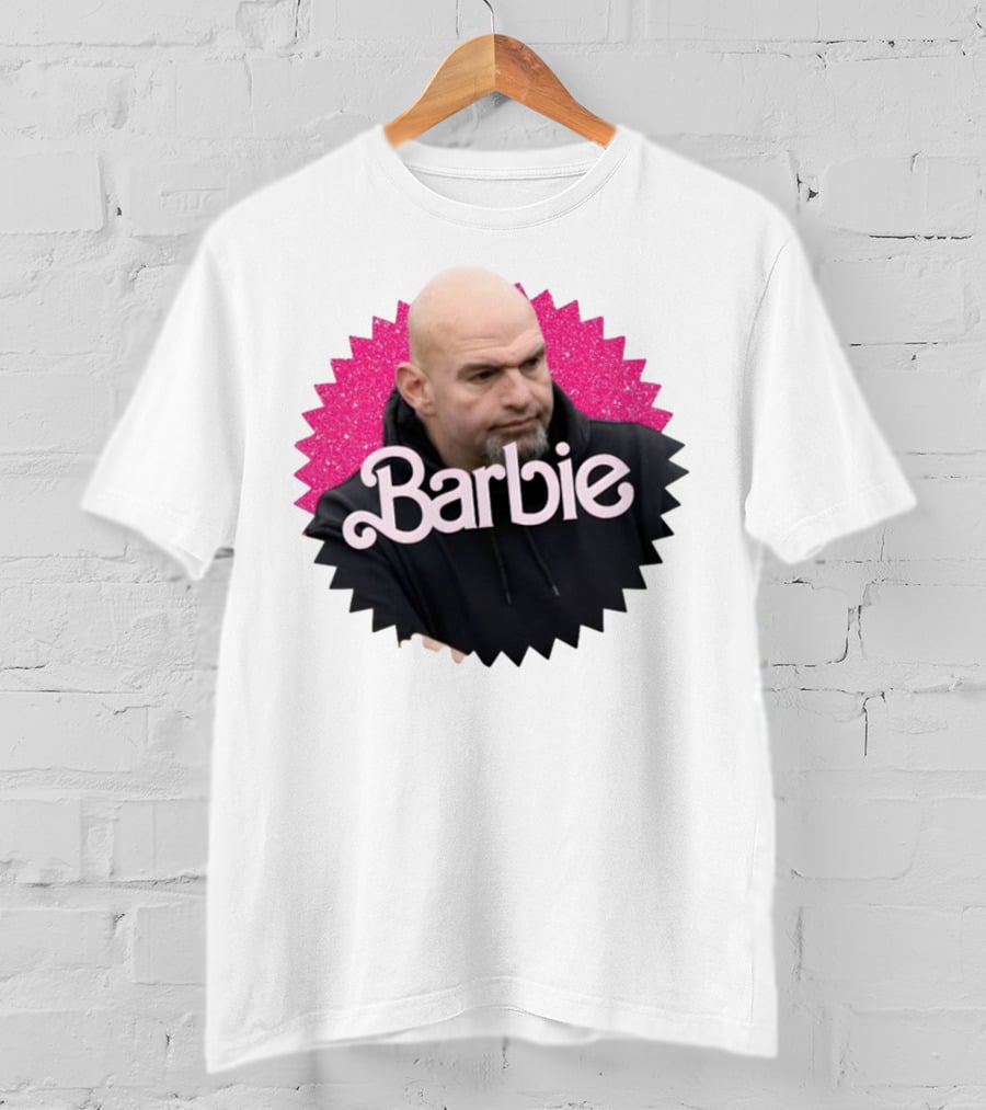 Barbie John Fetterman Hoodie Sparkle Starburst T-Shirt