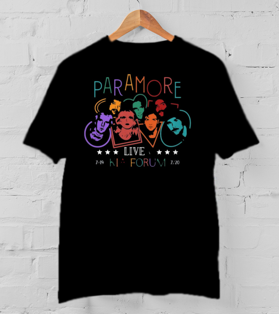 Paramore Live At Kia Forum 7/19 7/20 T-Shirt