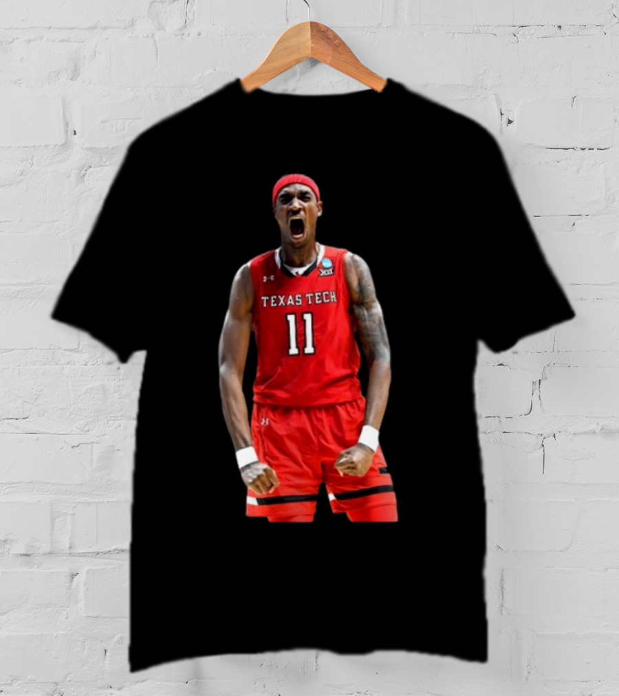 Tariq Owens Texas Tech Red Raiders Basketball 11 NCAA Tournament Roar T-Shirt