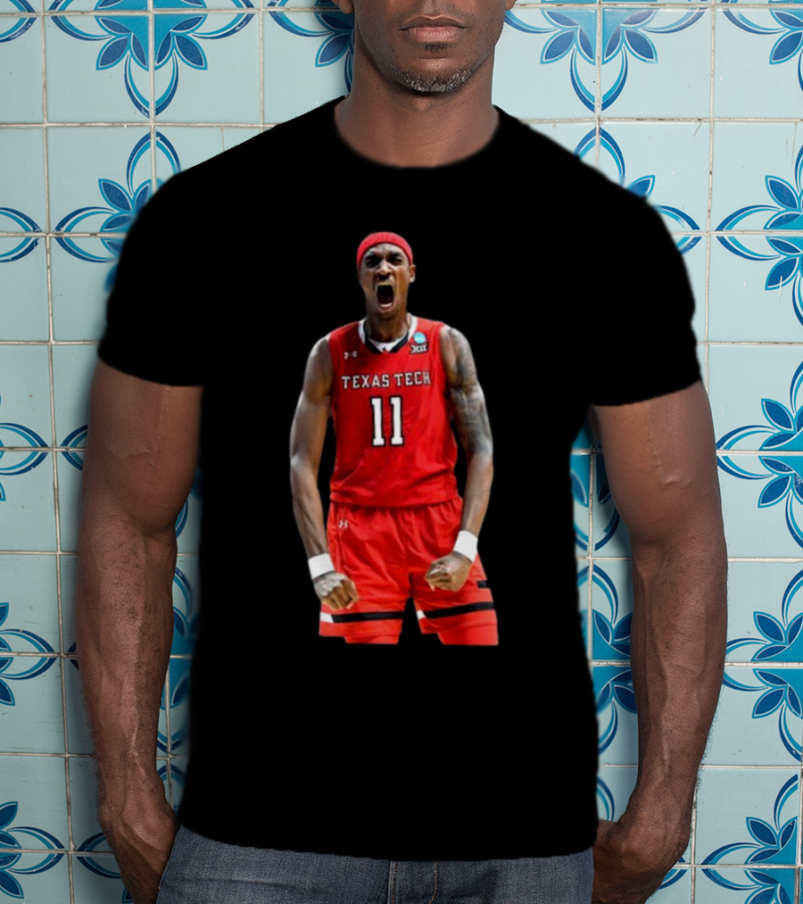 Tariq Owens Texas Tech Red Raiders Basketball 11 NCAA Tournament Roar T-Shirt