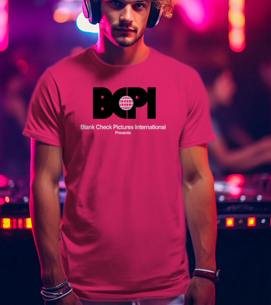 BCPI Blank Check Pictures International Presents 1970's T-Shirt