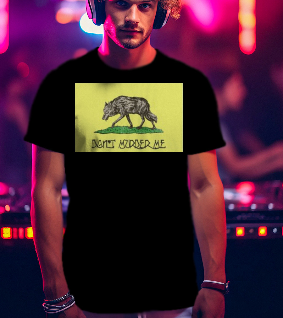 Gratefuldead Don't Murder Me Wolf T-Shirt