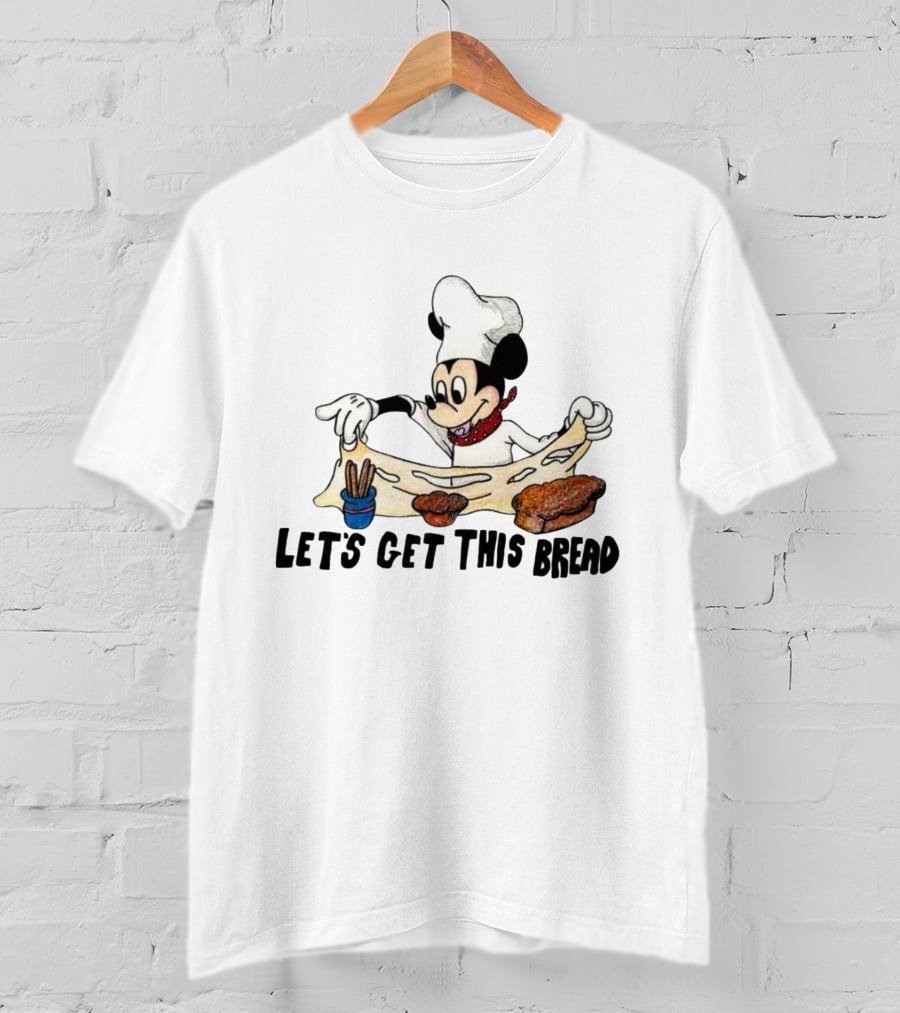 Matt Gray Let's Get This Bread Chef Character Baking Bread T-Shirt