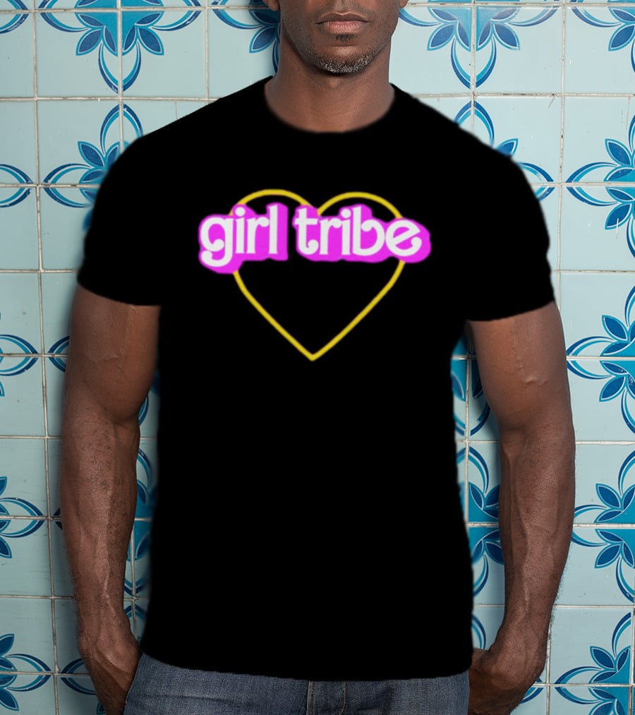 Malibu Girl Tribe Heart Neon T-Shirt
