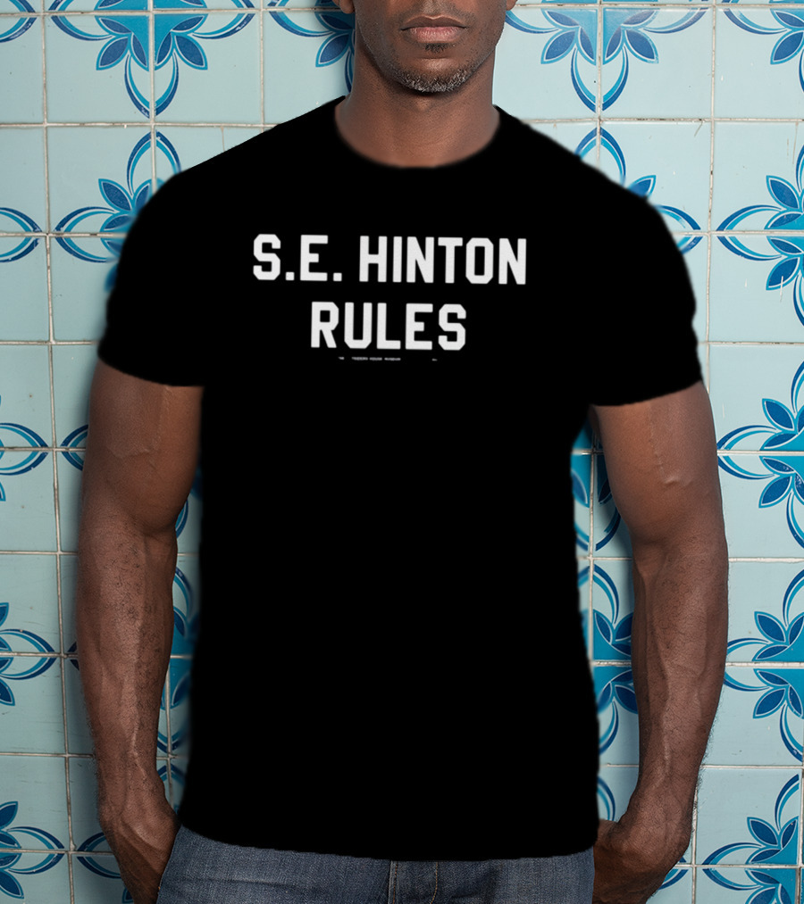 S.E. Hinton Rules The Outsiders House Museum Tulsa Oklahoma T-Shirt