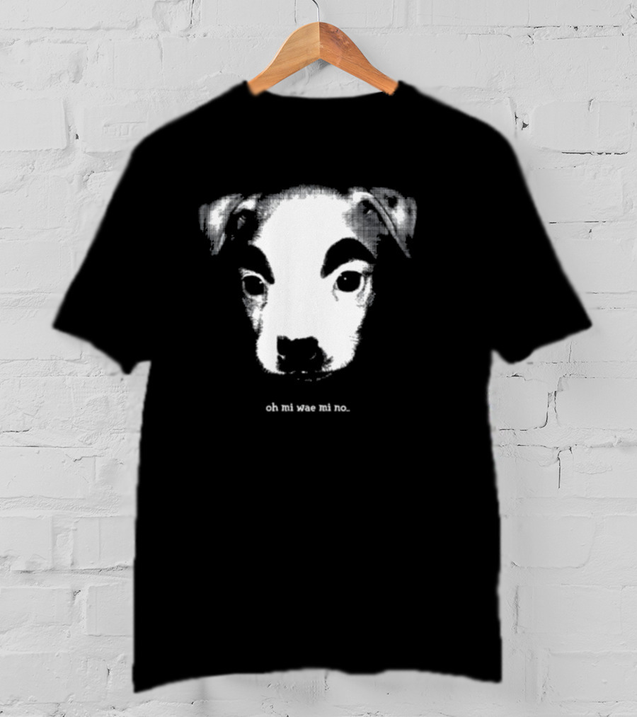 Mamono World Oh Mi Wae Mi No Dog Image T-Shirt