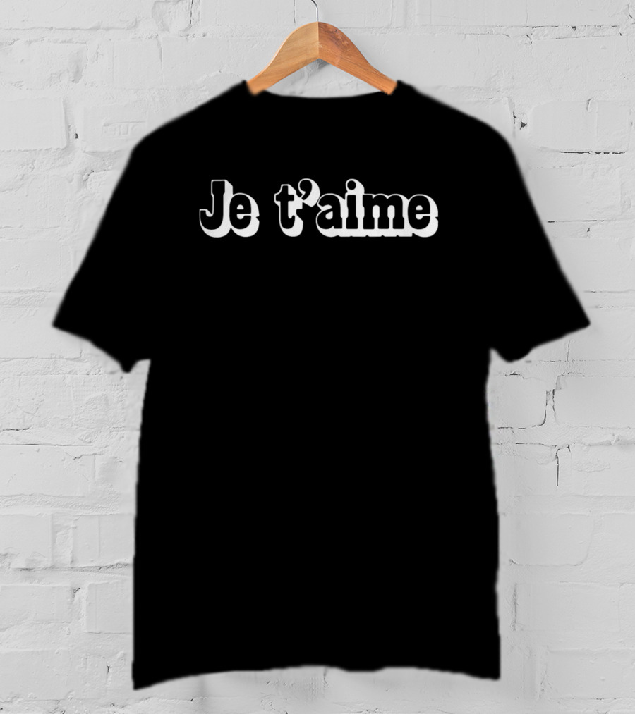 Je T'aime Retro T-Shirt