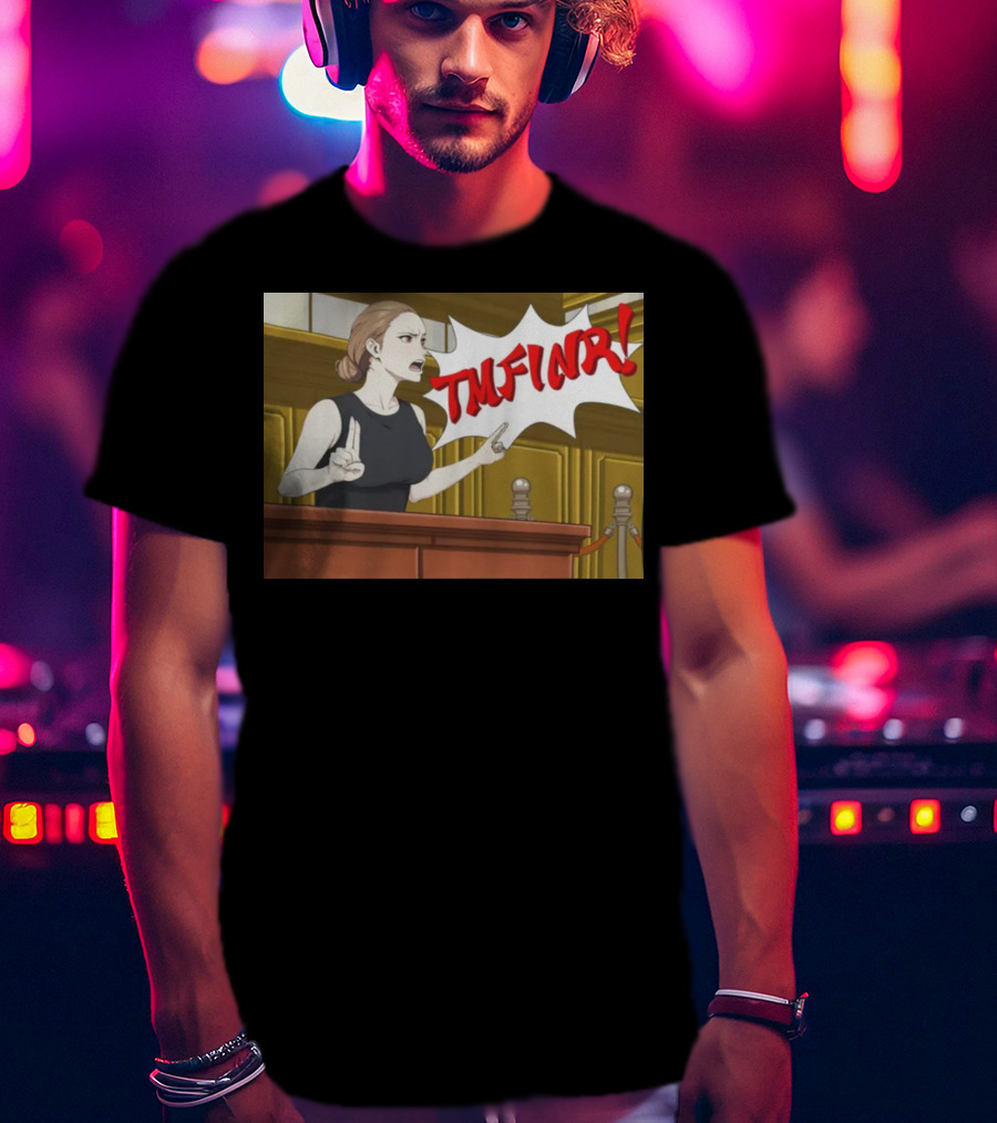 Dr Frensor BFD ADHD TMFINR Courtroom Shout T-Shirt