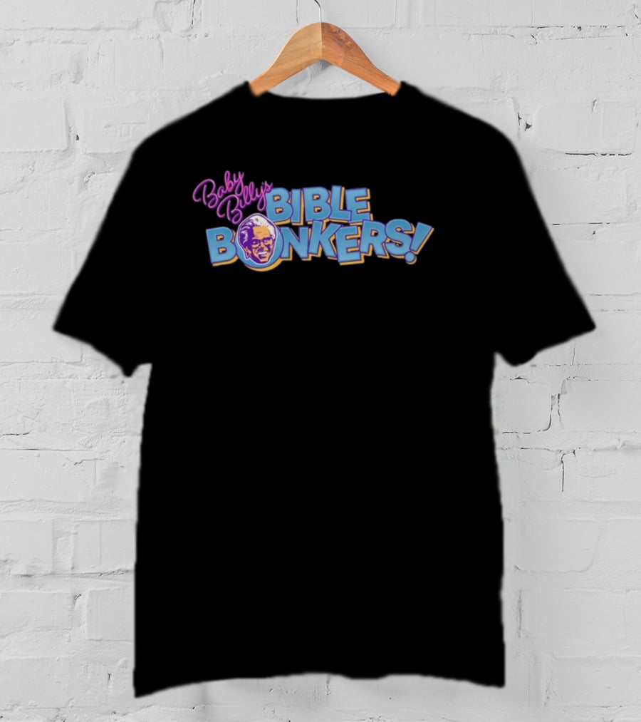 Baby Billy's Bible Bonkers Retro Neon T-Shirt
