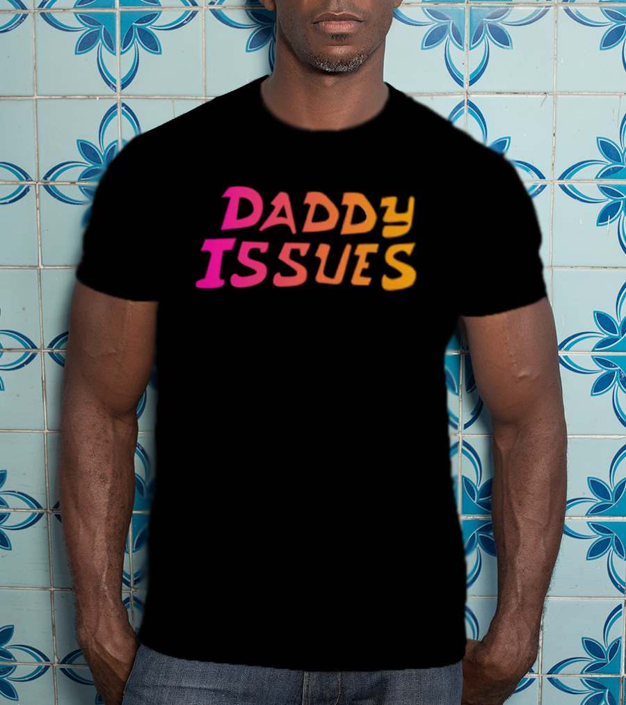 Clone High Season 2 Chris Miller Daddy Issues Vibrant Text T-Shirt