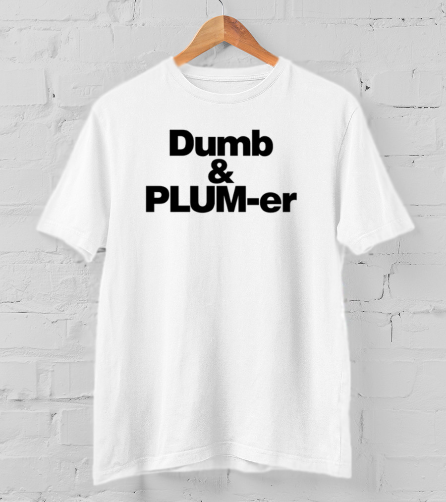 Super Dumb And PLUM-er Retro Game T-Shirt
