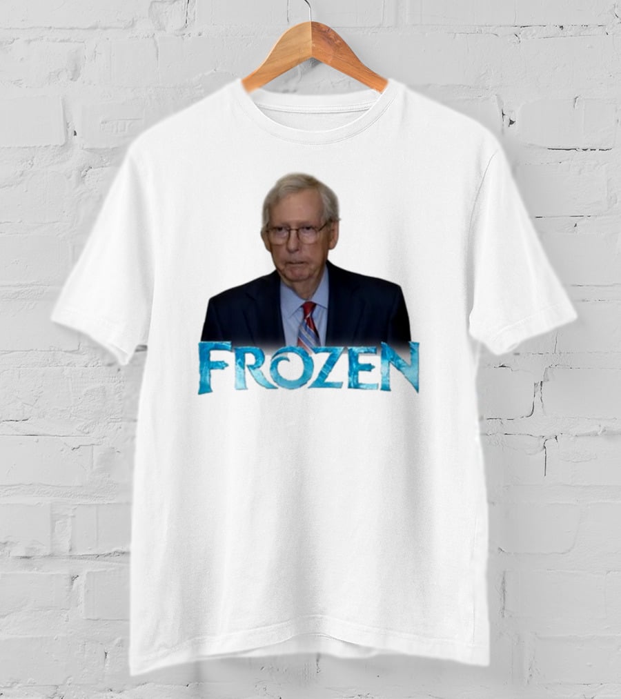 Mitch McConnell Frozen Parody Image With Frozen T-Shirt