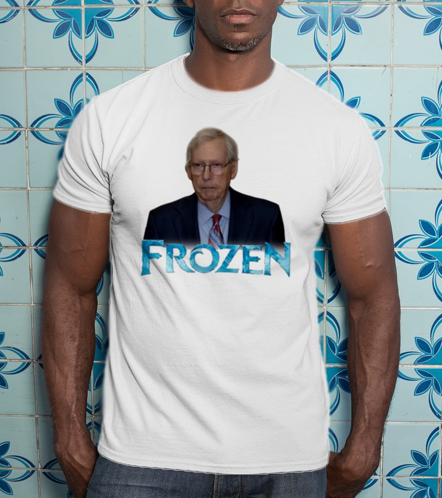 Mitch McConnell Frozen Parody Image With Frozen T-Shirt