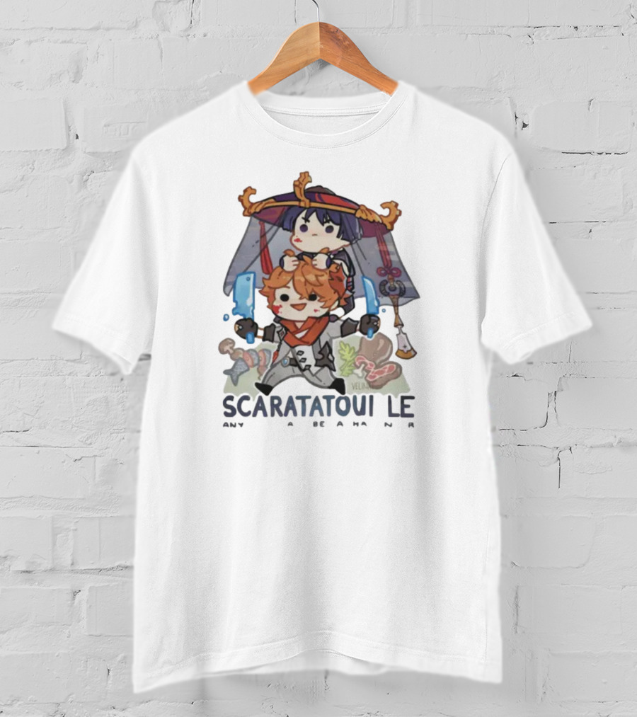 Scaratatouille Anyone Can Be A Harbinger Venti Le T-Shirt