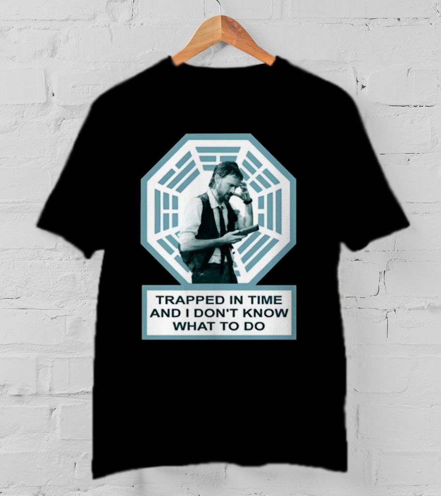 Daniel Faraday Trapped In Time Dharma Initiative Paradox Quandary T-Shirt