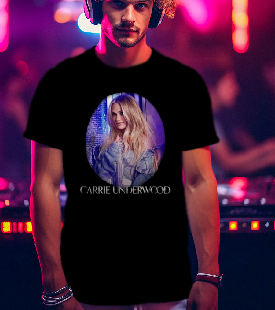 Carrie Underwood Denim And Rhinestones Deluxe T-Shirt