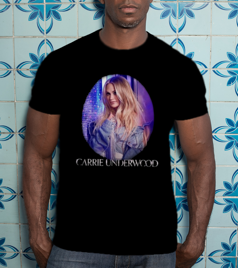 Carrie Underwood Denim And Rhinestones Deluxe T-Shirt