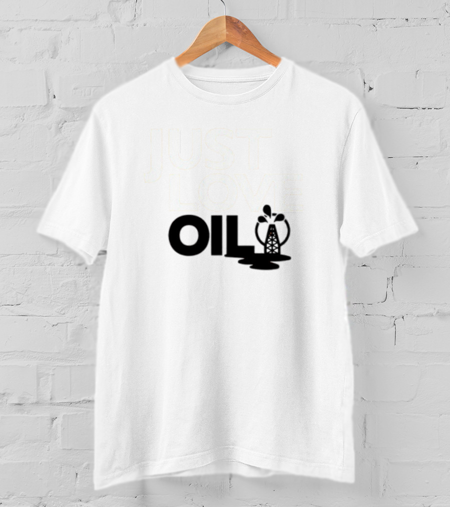 Droogies Just Love Oil Pumpjack T-Shirt
