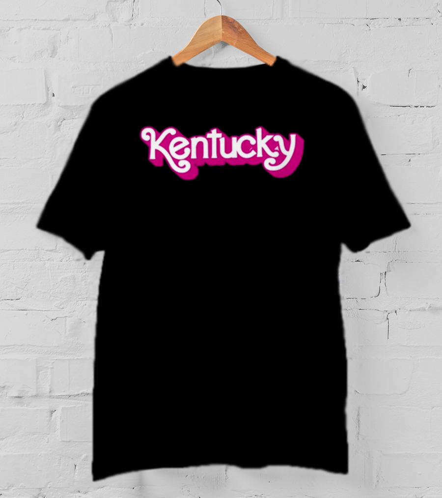Kentucky Malibu Style Retro Typography T-Shirt