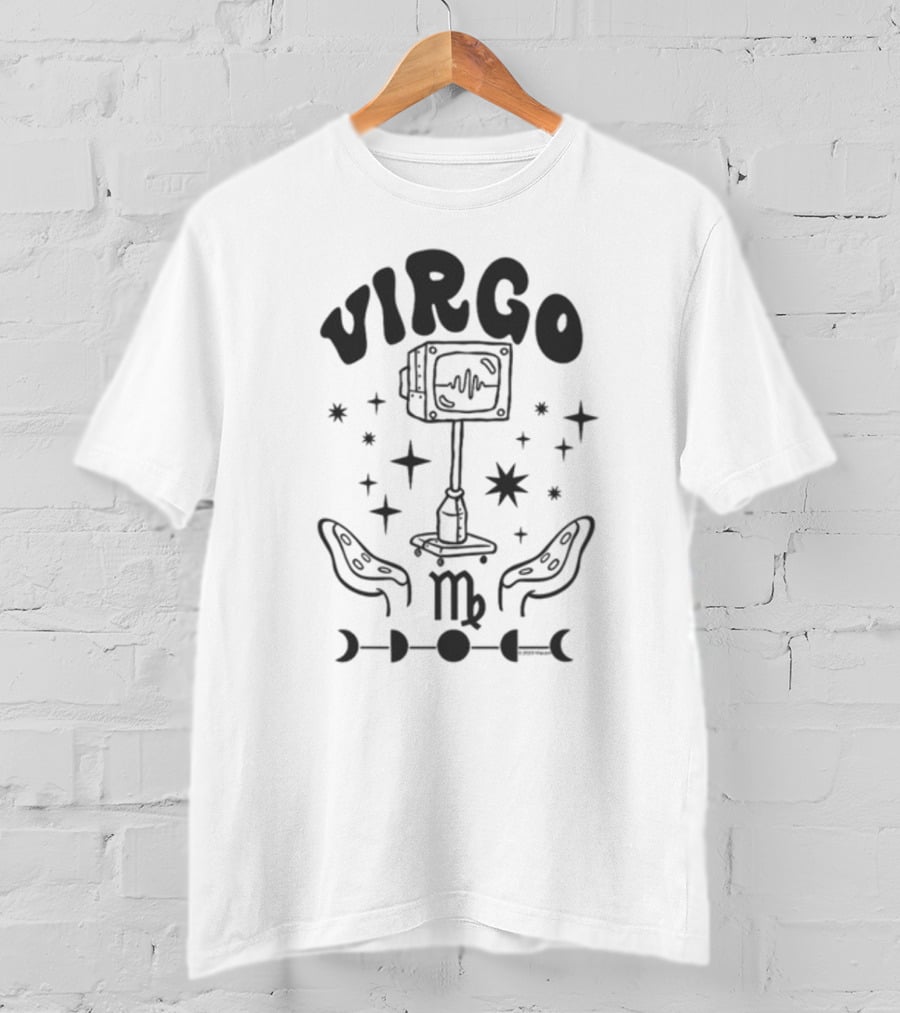 Virgo Spongebob Squarepants Capricorn Celestial T-Shirt
