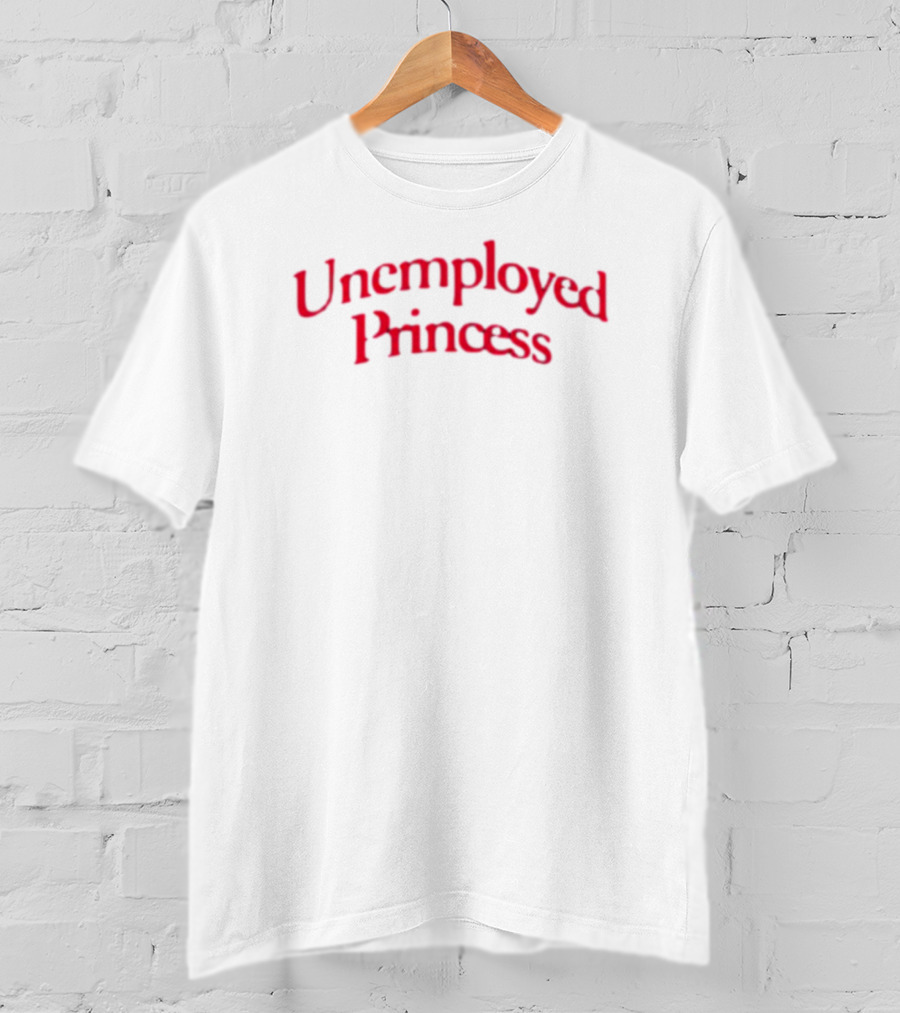 Unemployed Princess Retro T-Shirt