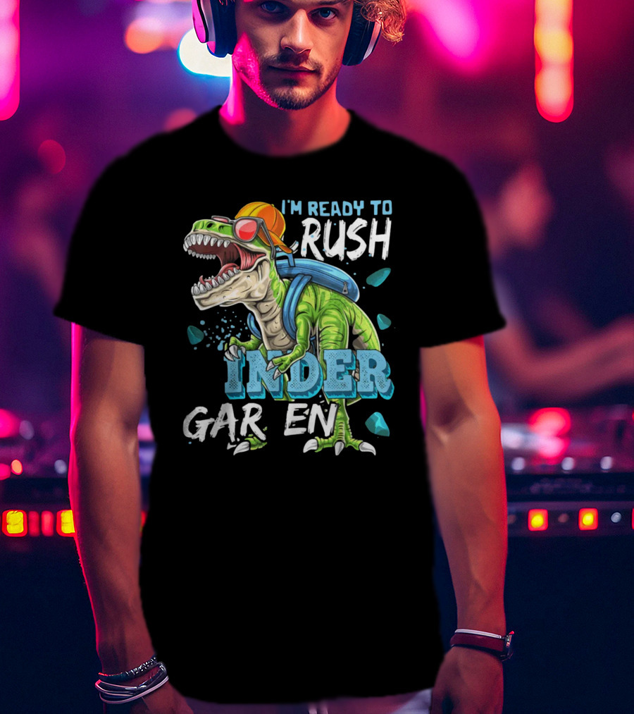 I'm Ready To Crush Kindergarten Dinosaur Adventure T-Shirt