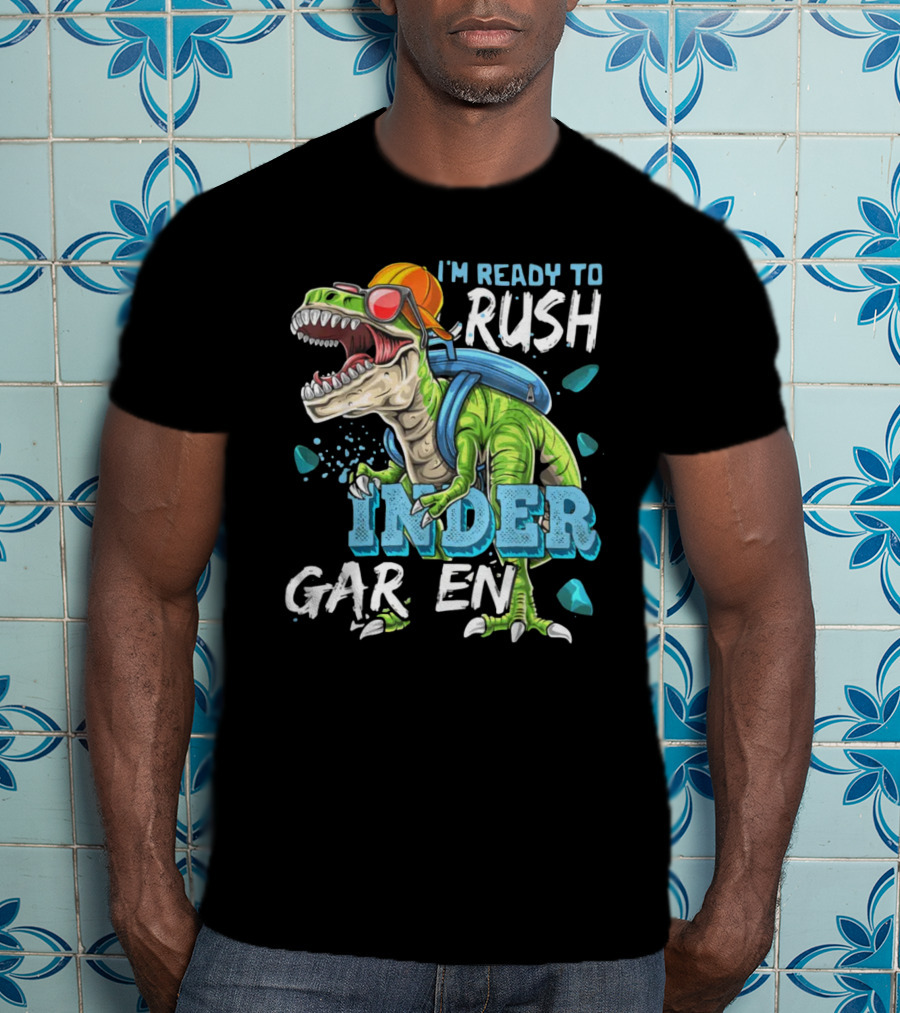 I'm Ready To Crush Kindergarten Dinosaur Adventure T-Shirt