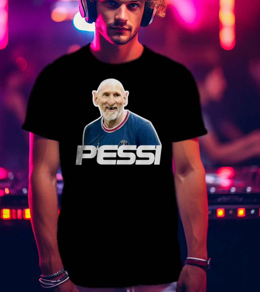 Pessi Football Parody Coach Teeth Smile T-Shirt