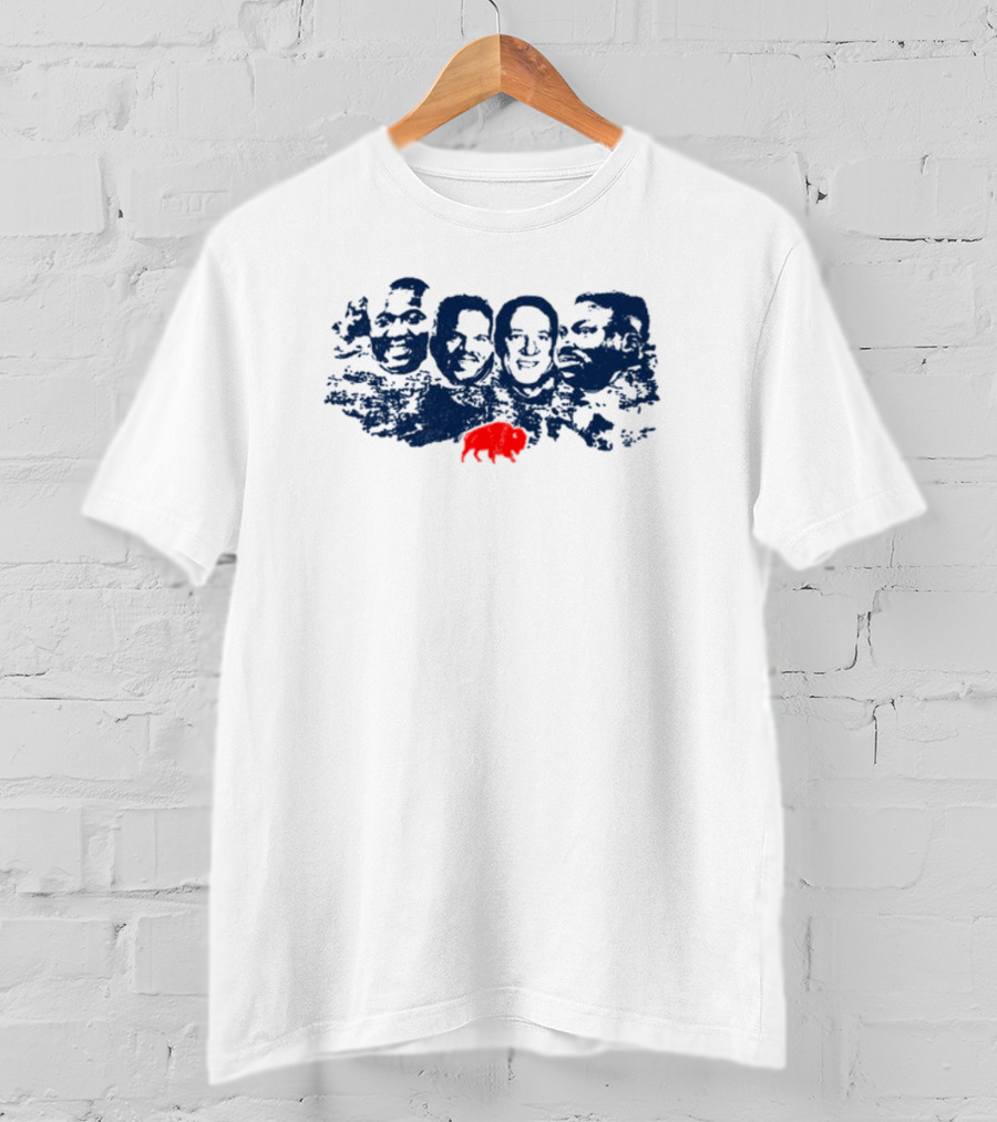 Nick Mayerik Buffalo Kelly Thomas Reed Smith Red Buffalo Faces T-Shirt
