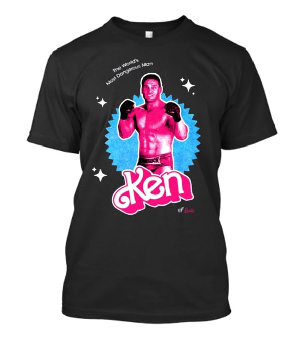 Nostalgiagland Ken The World's Most Dangerous Man Bold Retro Boxing T-Shirt