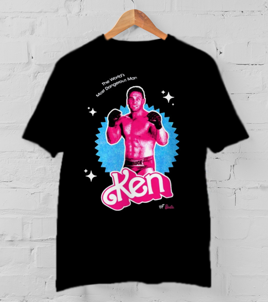 Nostalgiagland Ken The World's Most Dangerous Man Bold Retro Boxing T-Shirt