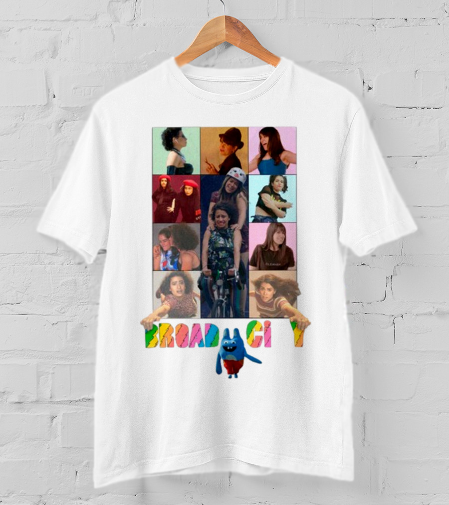 Hateusednames Broad City Collage Eras Tour T-Shirt