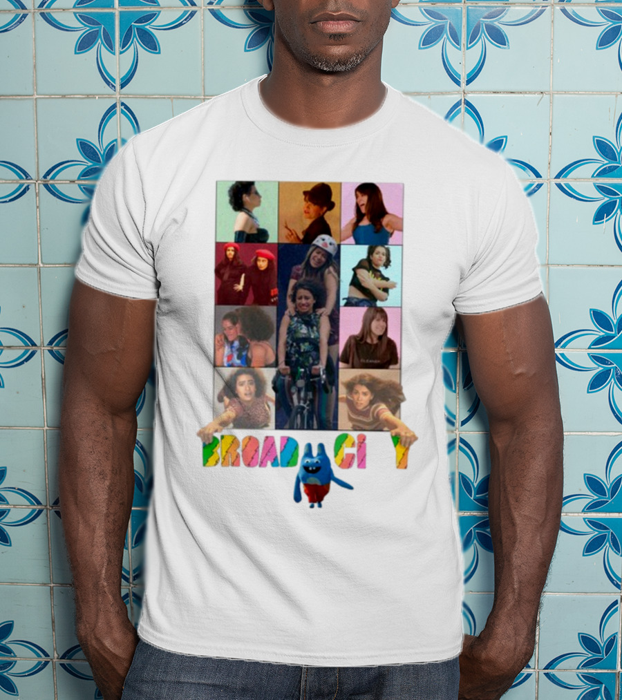 Hateusednames Broad City Collage Eras Tour T-Shirt