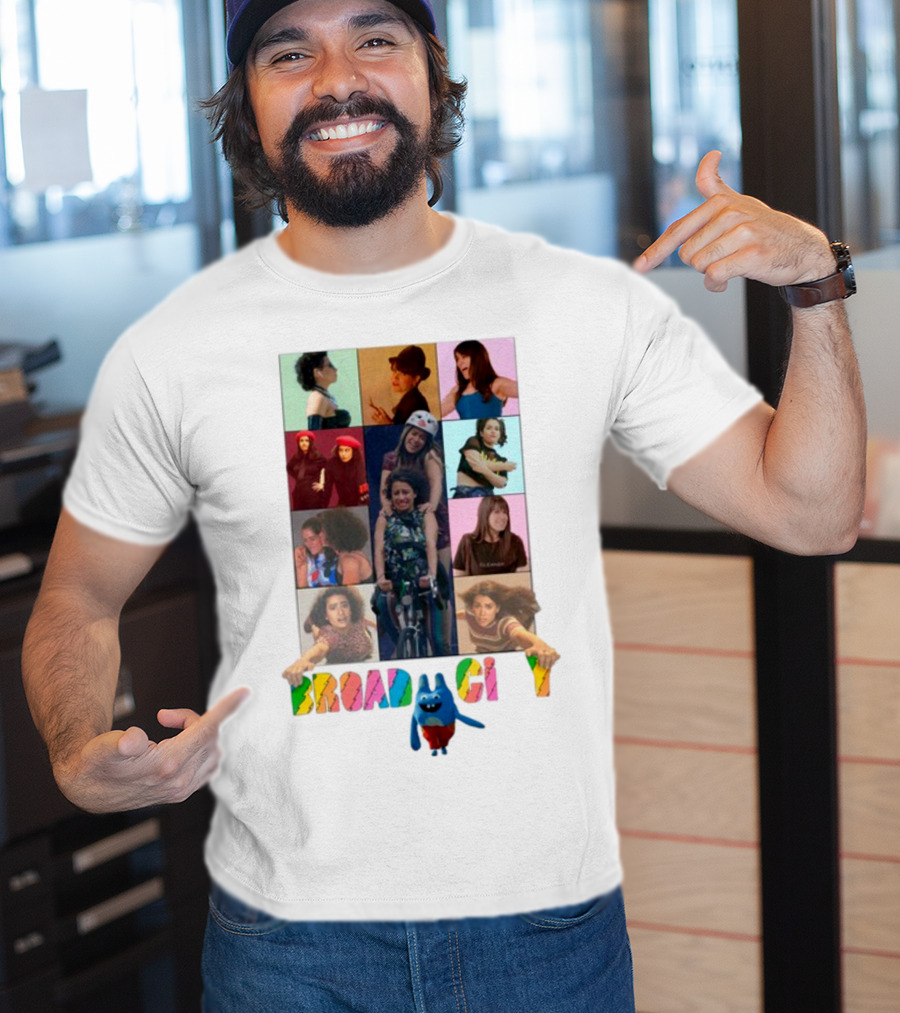 Hateusednames Broad City Collage Eras Tour T-Shirt