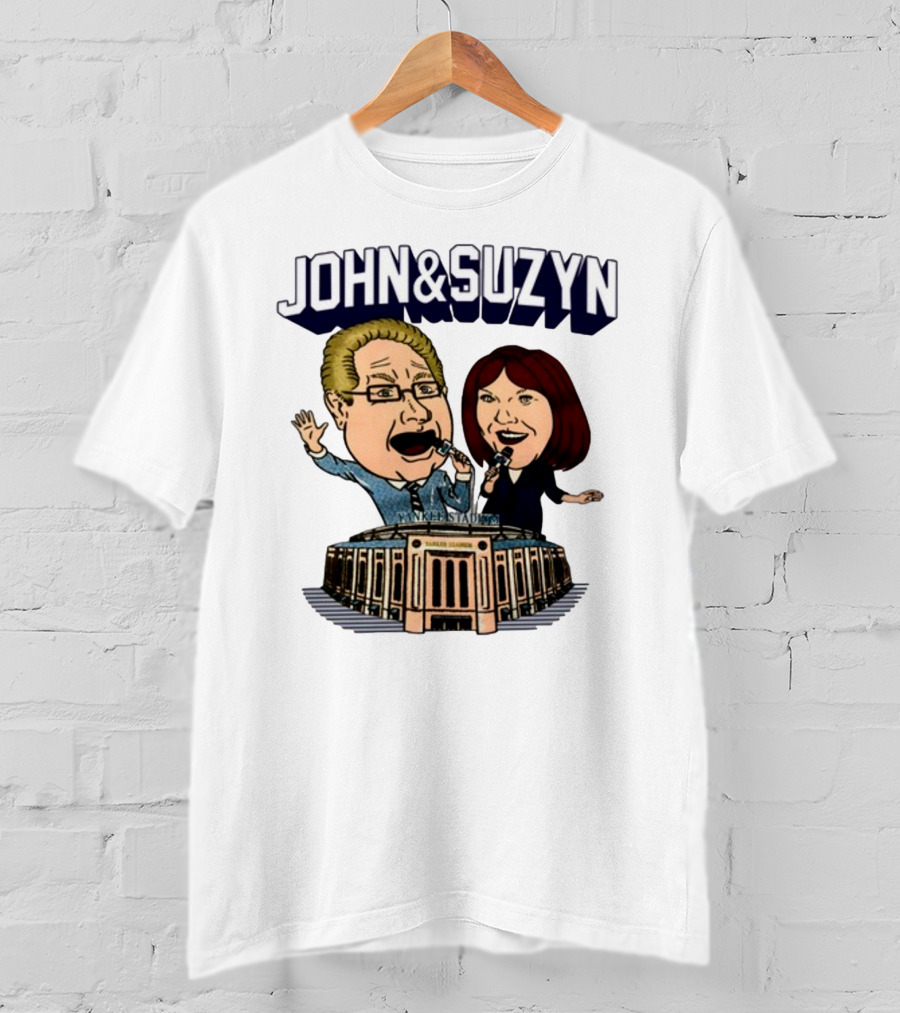 John And Suzyn Night Yankee Stadium T-Shirt